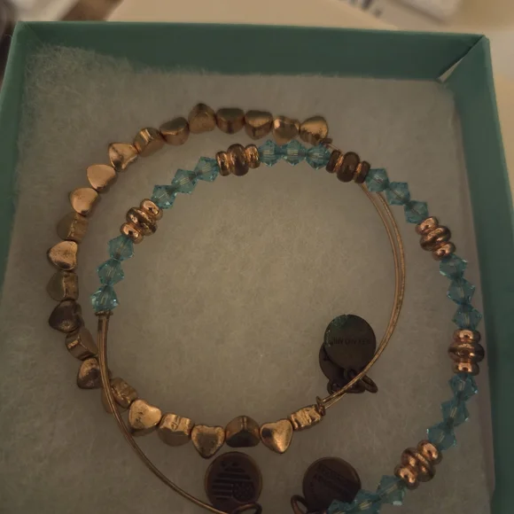 Alex And Ani Beaded Bracelet Set - Picture 2 of 3